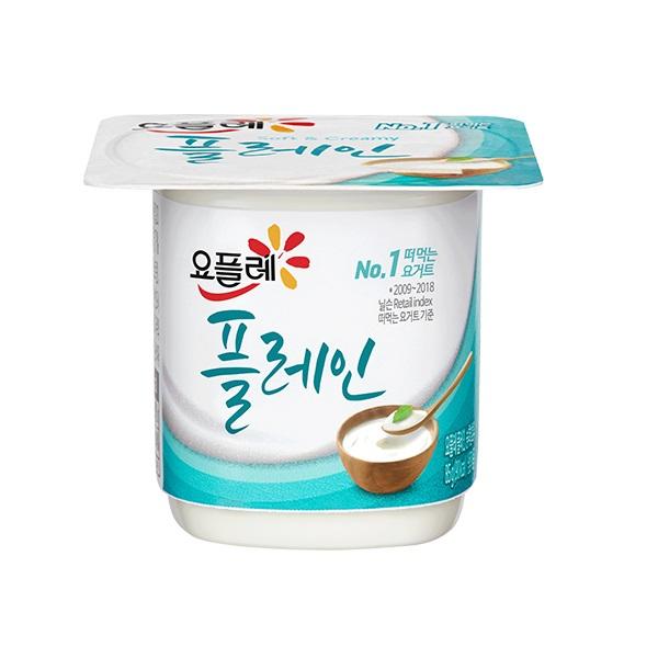 빙그레 요플레 플레인 요거트 85ml, 36개 - 상품 이미지