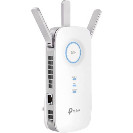 [해외]TP-Link AC1900 WiFi Extender(RE550), 최대 2800 평방피트 및 35개 디바이스, 1900Mbps 듀얼 밴드 무선 중계기,  WiFi 5/ AC