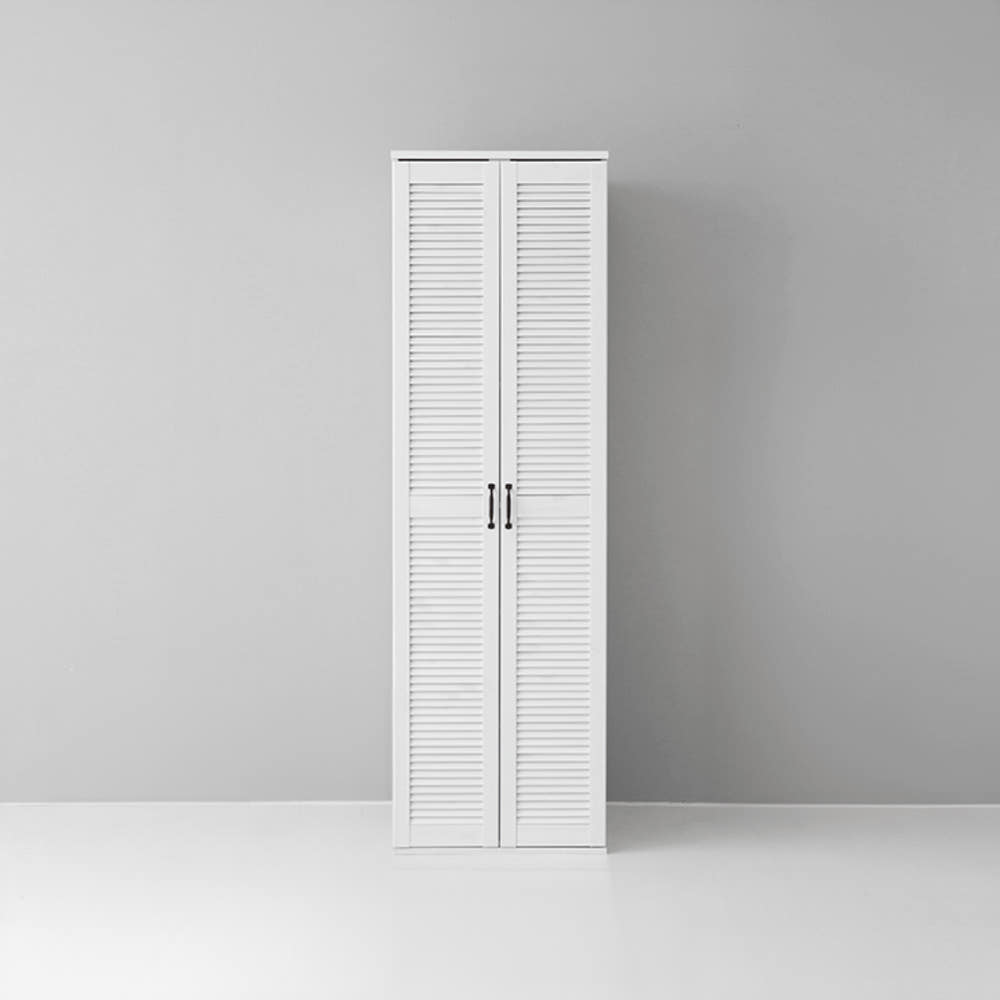 헤인 옷장 2문 60195 600mmx590mmx1950mm, 2단, 화이트파인베니어 4009.9948 - 상품 이미지