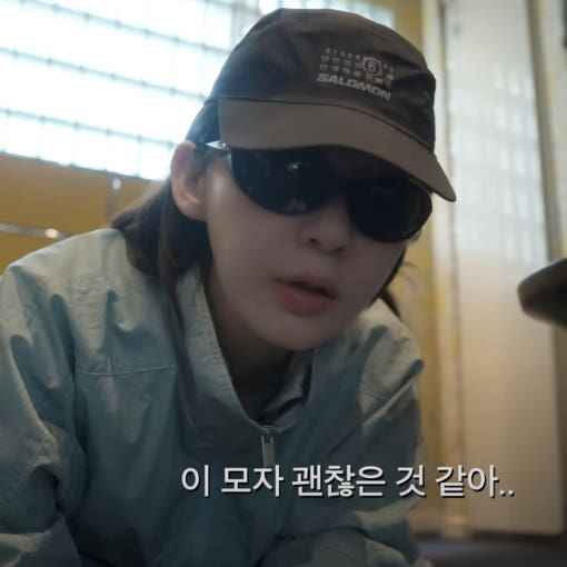 오클리 아이자켓 리덕스 착용 사진