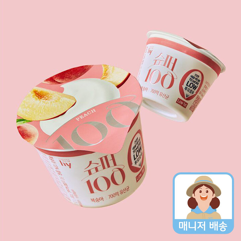 슈퍼100 복숭아(90g) x 10개 이미지 1