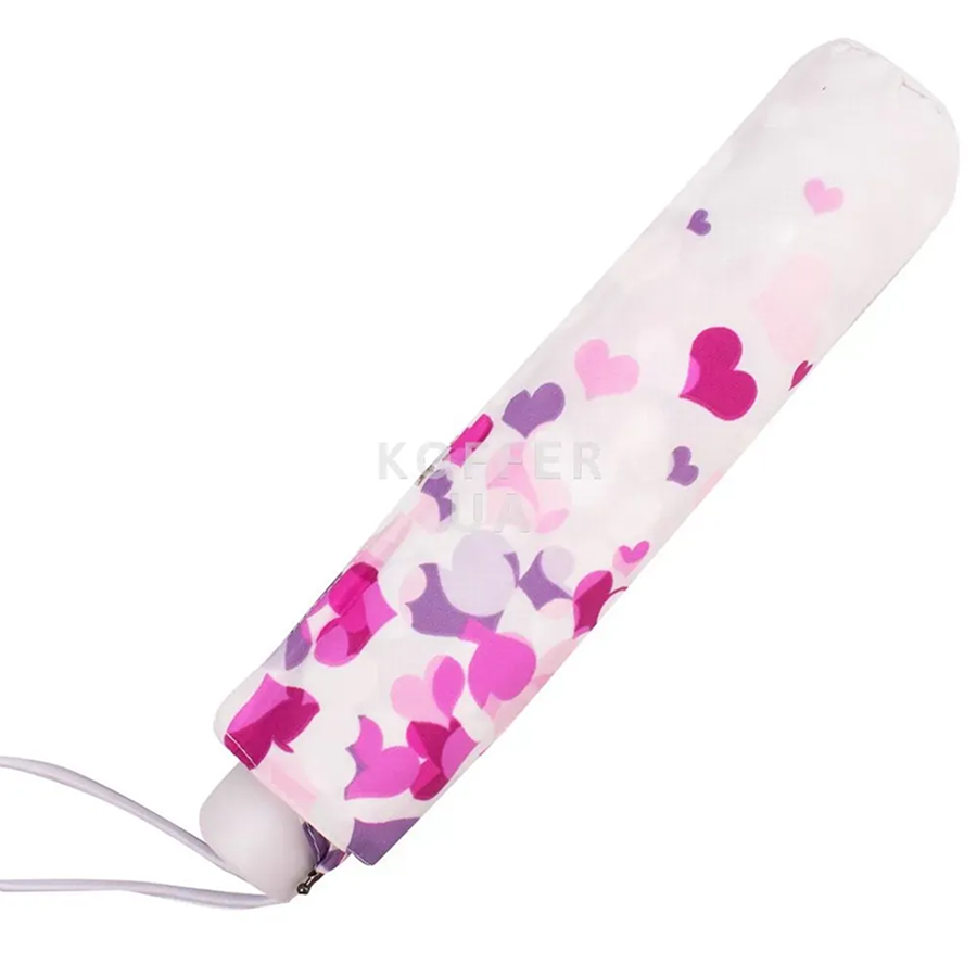 슈퍼슬림-2 엑스트라 프리티 하트 여성 수동 3단 우산 23cm 185g - 상세 이미지 4