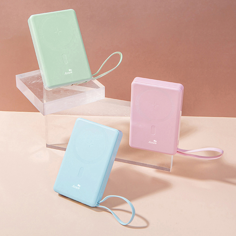 무료 인쇄 액센 애플 아이폰 맥세이프 고속 보조배터리 10000mAh - 상세 이미지 4