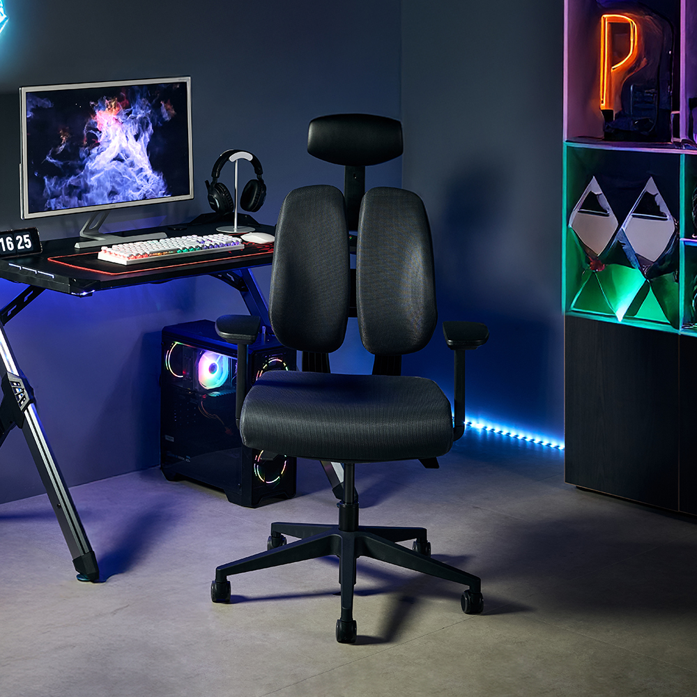 [10% 더적립]듀오백 게임즈 DX2-C 컴퓨터 게이밍의자 일반베이스 - 상세 이미지 2