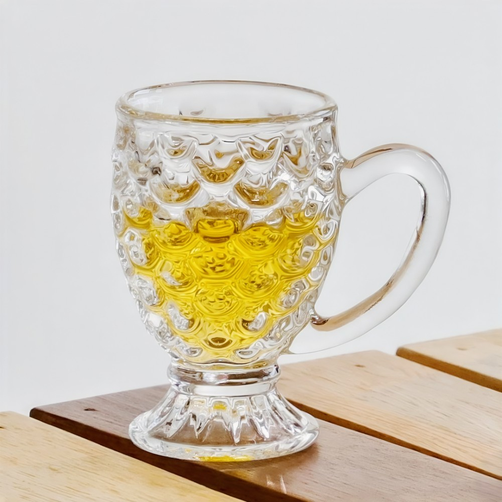 손잡이 소주잔 특이한 미니 귀여운 작은 유리 반잔 술잔 고량주 백세주 커플 집들이선물