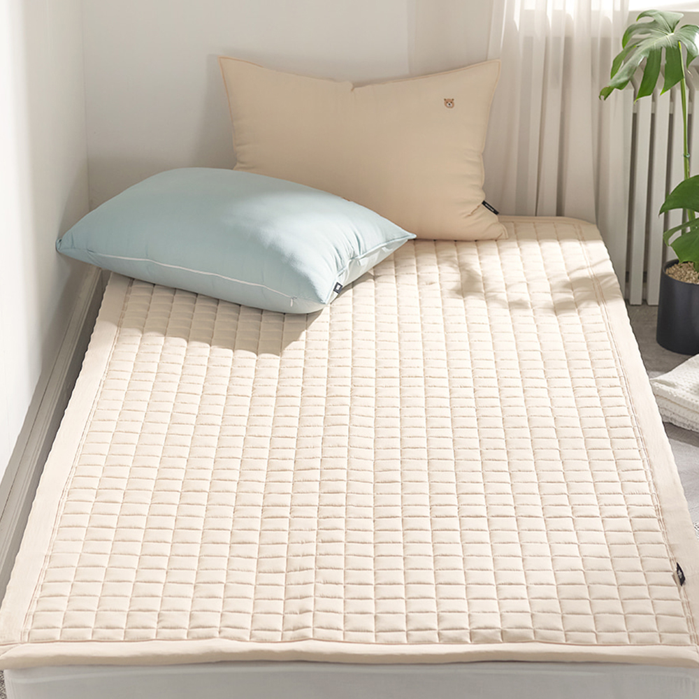 베어 워싱 마이크로 패드 싱글 진드기방지 먼지없는패드