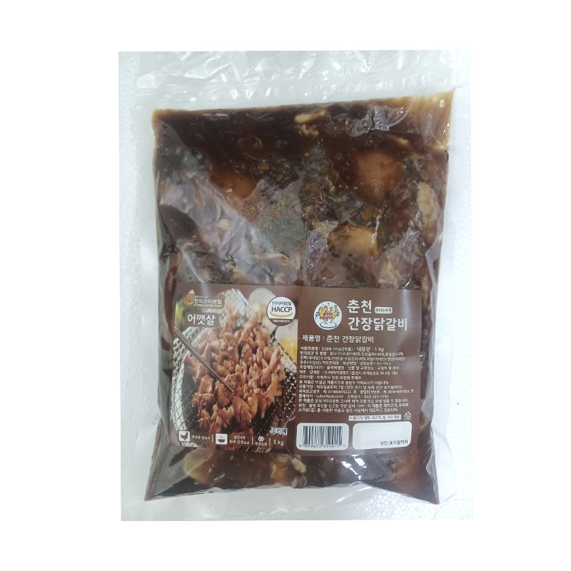 우리농 춘천 순살 간장닭갈비 뼈 없이 간편한 단짠 간편식