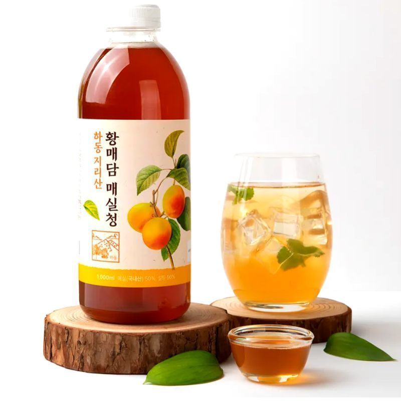 황매실청 하동 지리산 황매담 프리미엄 발효액 1L 1통