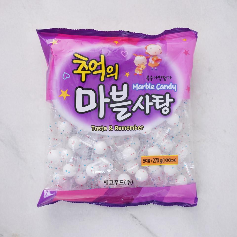 메가마트 추억의 마블사탕 270g - 메인 이미지