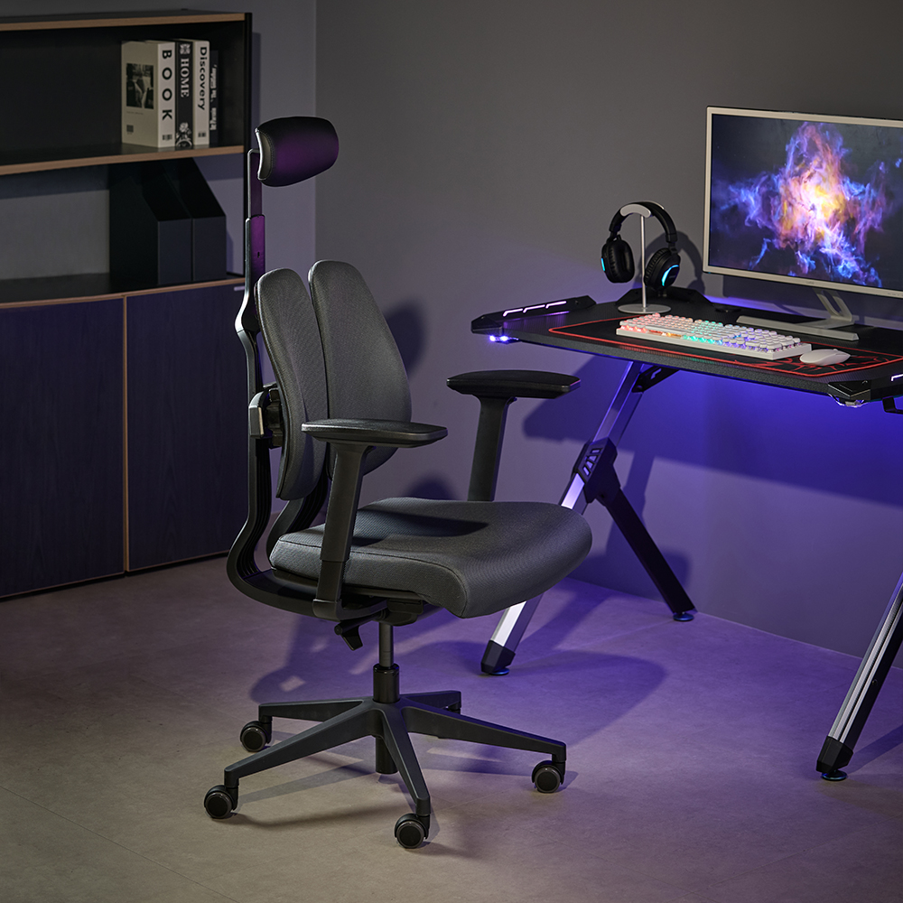 [10% 더적립]듀오백 게임즈 DX2-C 컴퓨터 게이밍의자 일반베이스 - 상세 이미지 4