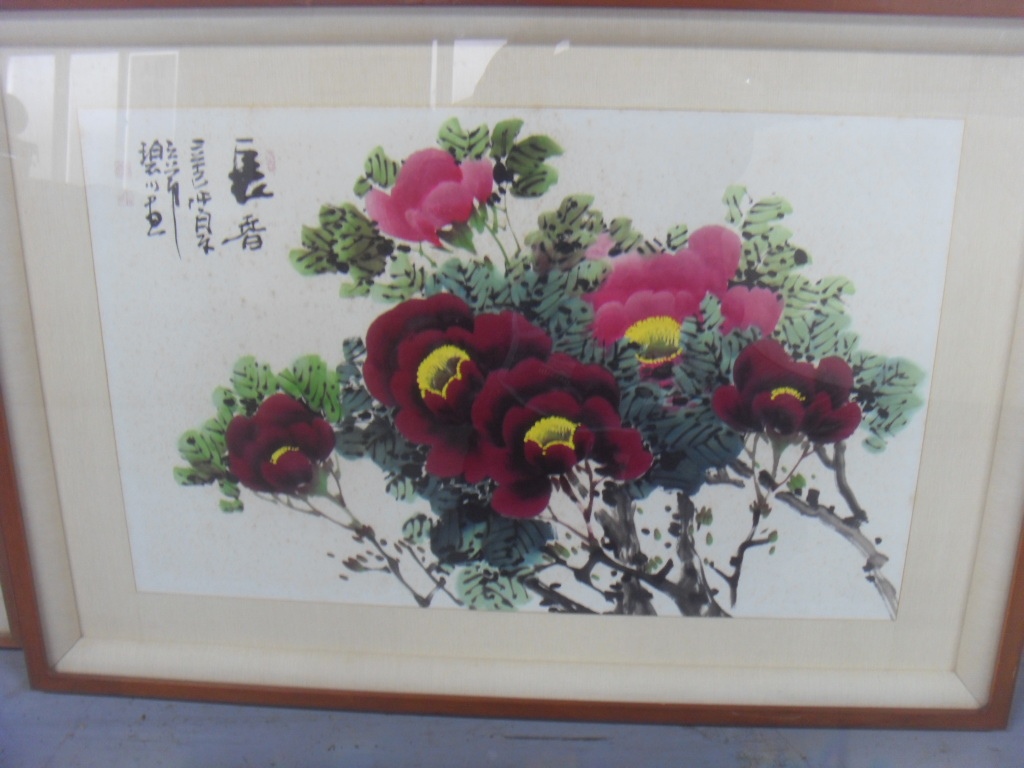 이빵 향기 목단화 그림 액자 중고 경남양산서창 : 중고다팜