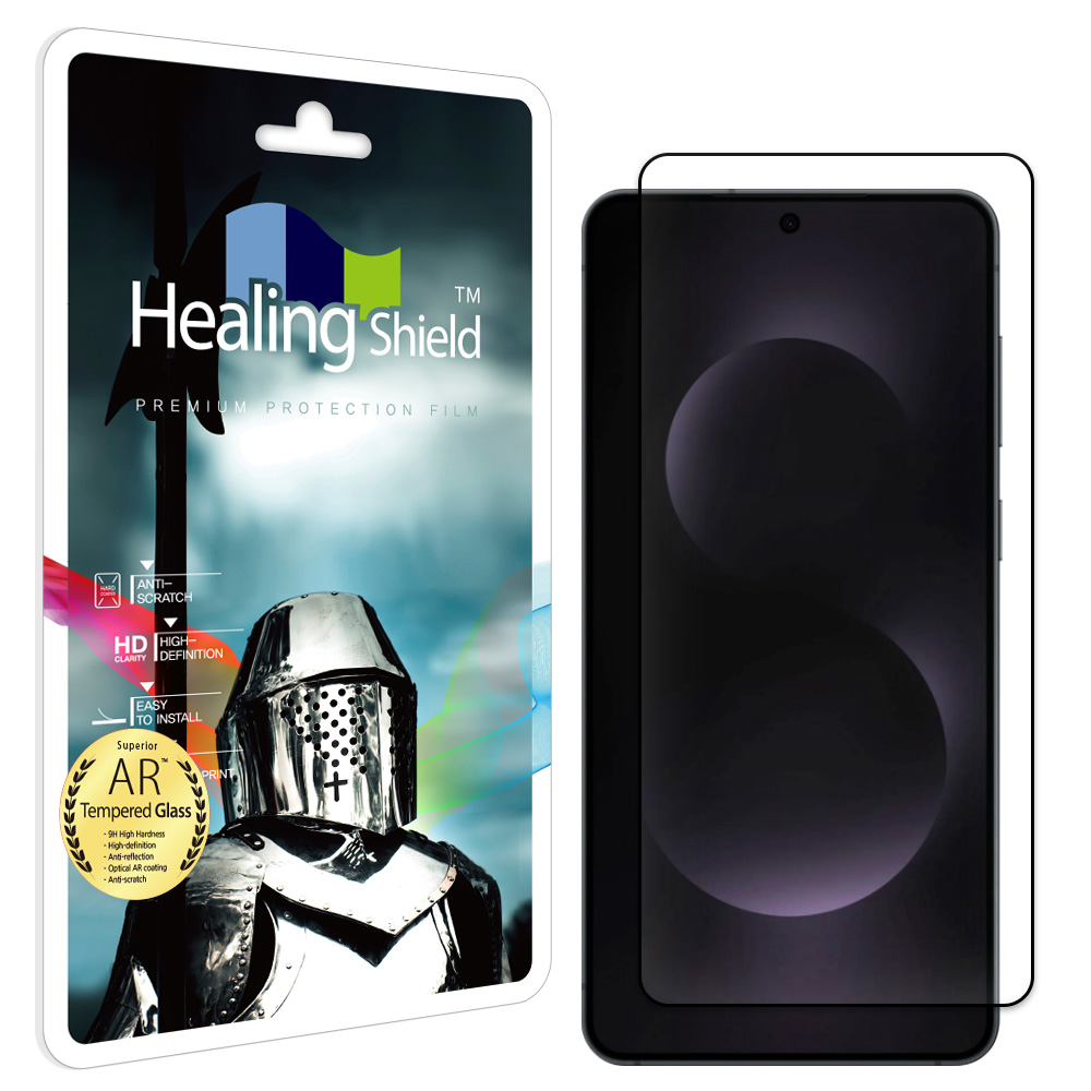 휴대폰 3D 풀커버 AR 고화질 강화유리 액정보호필름 갤럭시S25 엣지, 1매입