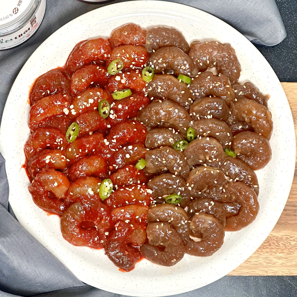 깠슈 자연산 대하장 간장 양념 깐새우장 500g 1kg - 상품 이미지