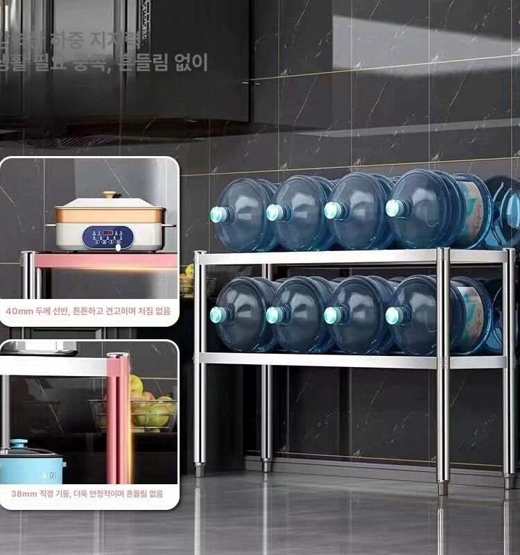 스테인리스 주방 작업대 수납 업소용 식당 업소용스텐선반 특두 60cm 30cm : 더다선컴퍼니