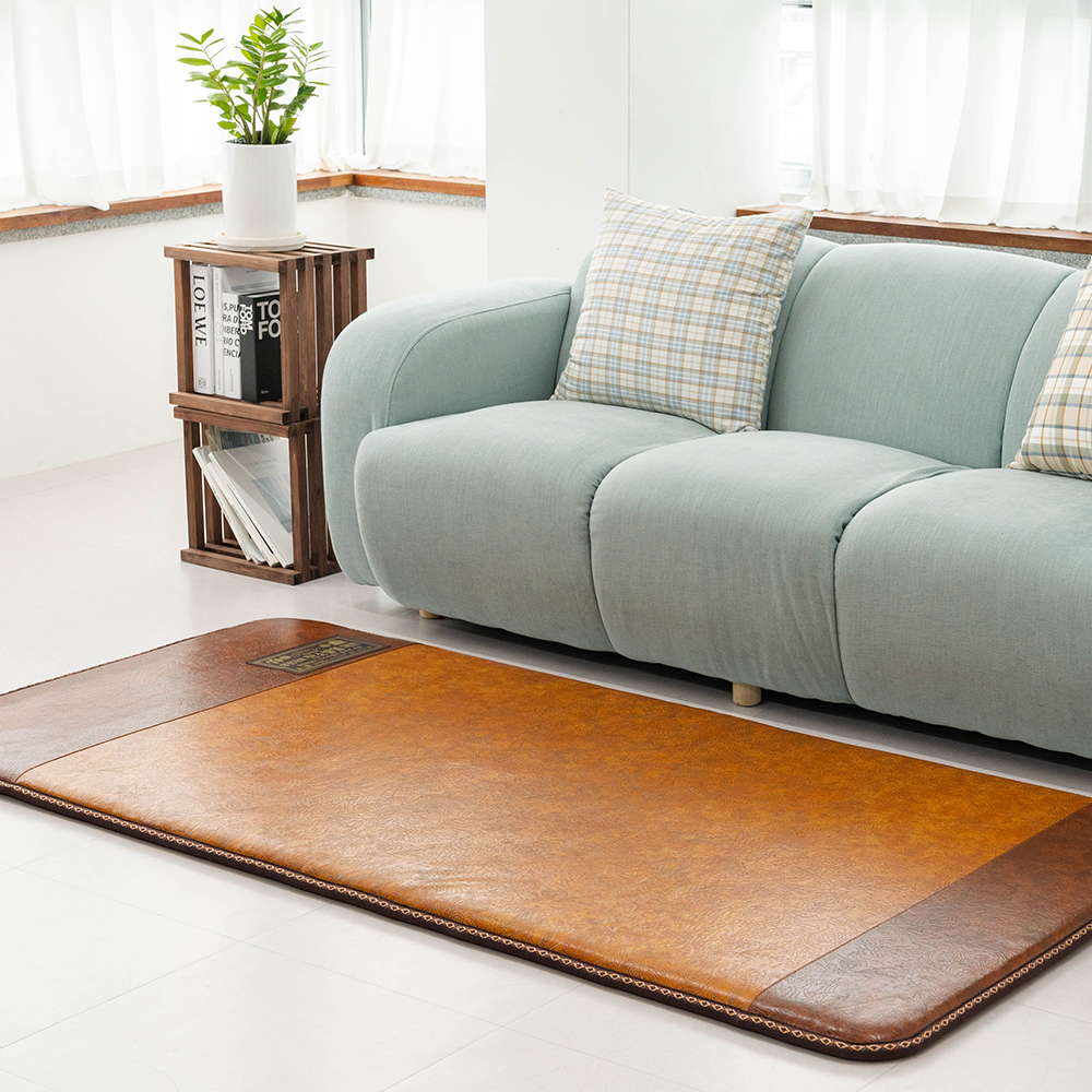 한일의료기 전기매트 EMF 전자파없는 전기장판 온열 난방 거실용 야자수 1인용 싱글