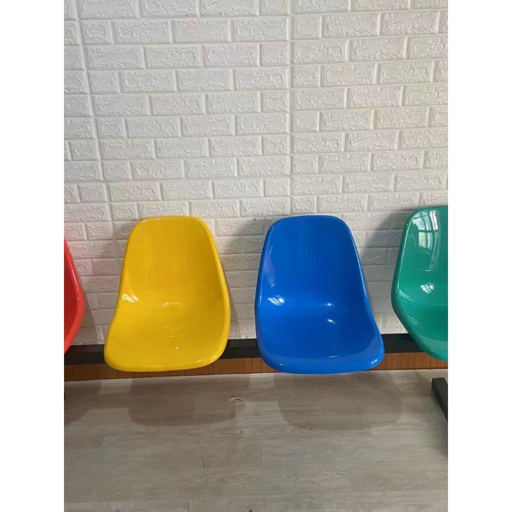 버스정류장 의자 벤치 등받이 대기석 3인용 야외 웨이팅 무광 3인용 화이트 - 상세 이미지 3