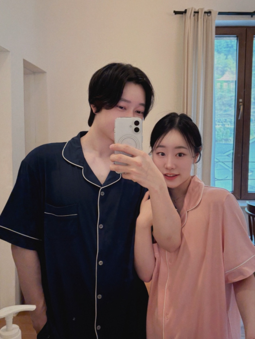 [파토리] 치즈 베이직 긴팔/반팔 세트 커플잠옷 빅사이즈 파자마