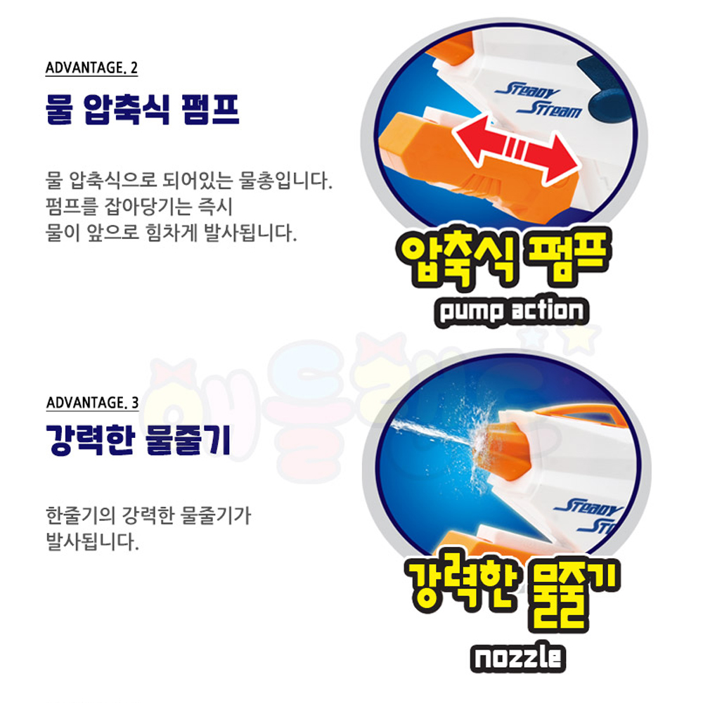 [N배송] 마일워터건 물총 물총놀이 물놀이 어린이 성인 장난감 - 상세 이미지 5