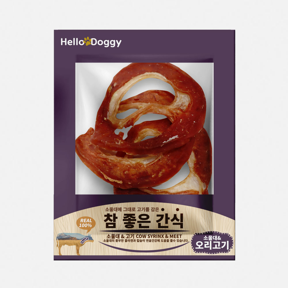 헬로도기 강아지보양식 수제 저칼로리 강아지다이어트간식 소울대+소고기, 20g, 1개 - 상세 이미지 5