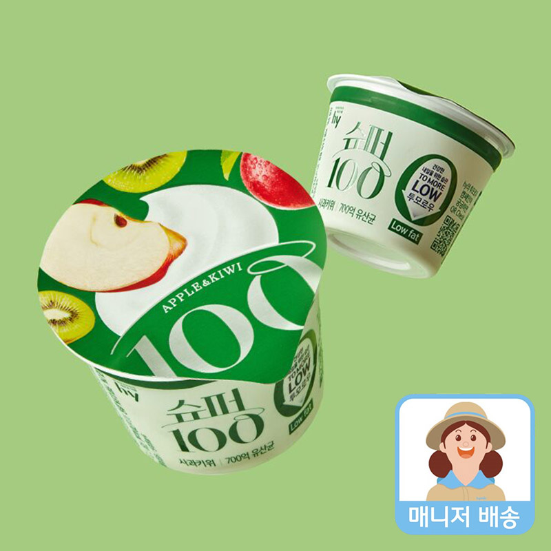 슈퍼100 사과키위(90g) x 10개입 이미지 1