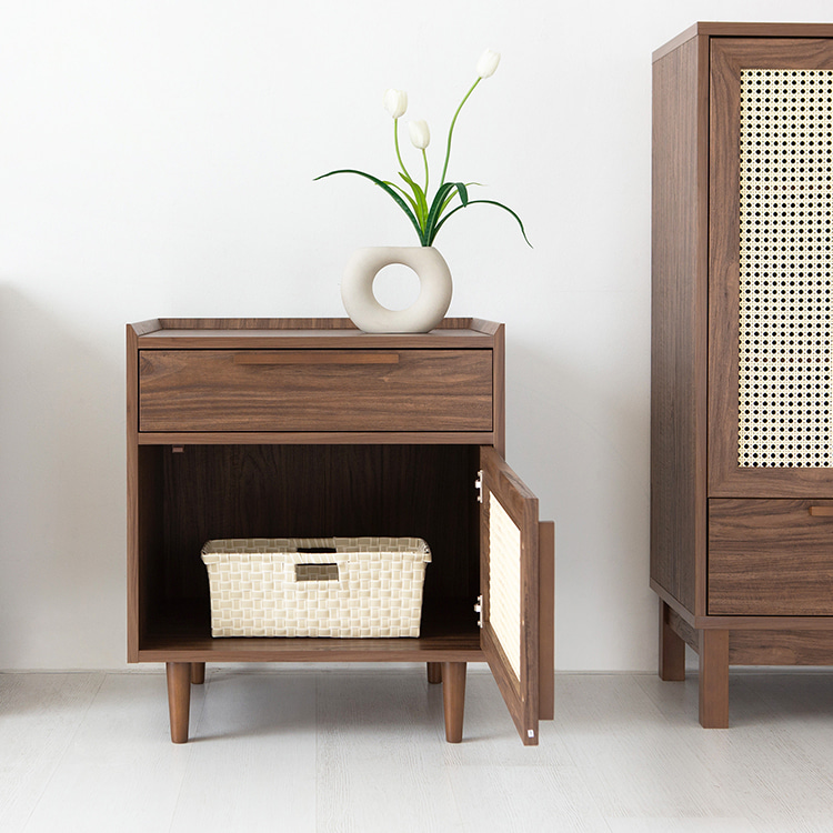 벤탄 사이드콘솔 CHM6558RT 585x520x650mm, 2단, 미들브라운 2257.3122 - 상세 이미지 3