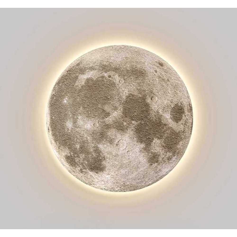 벽걸이 달 조명 침실 보름달 카페 복도 원룸 펜션 90x90cmㅣ원격 제어ㅣA형 : 스피드배송마켓