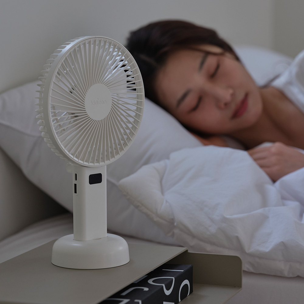 끌리젠 휴대용 선풍기 미니 손 무소음 냉각 이미지 6