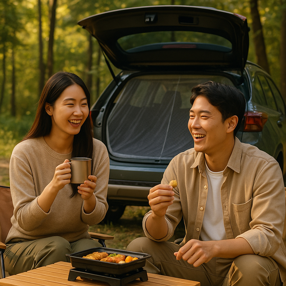 차박 모기장 차량용 트렁크 모기장 차량 카니발 창문 가리개 방충망 화이트