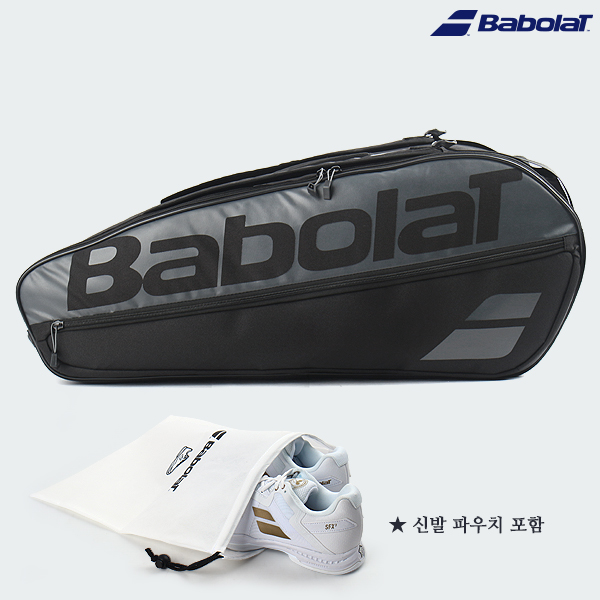 바볼랏 코트 L 2ND GEN 2단가방 테니스가방 블랙 2025 - 상세 이미지 2