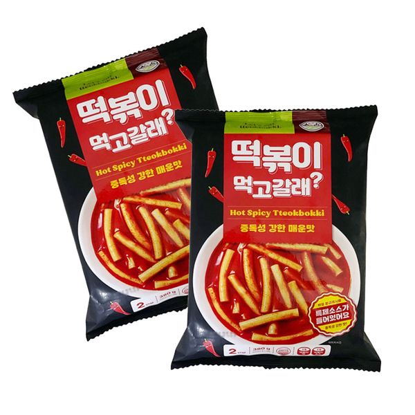 [베스트쇼핑]송학식품 떡볶이먹고갈래 380g 10개 한박스 : 보리보리mall