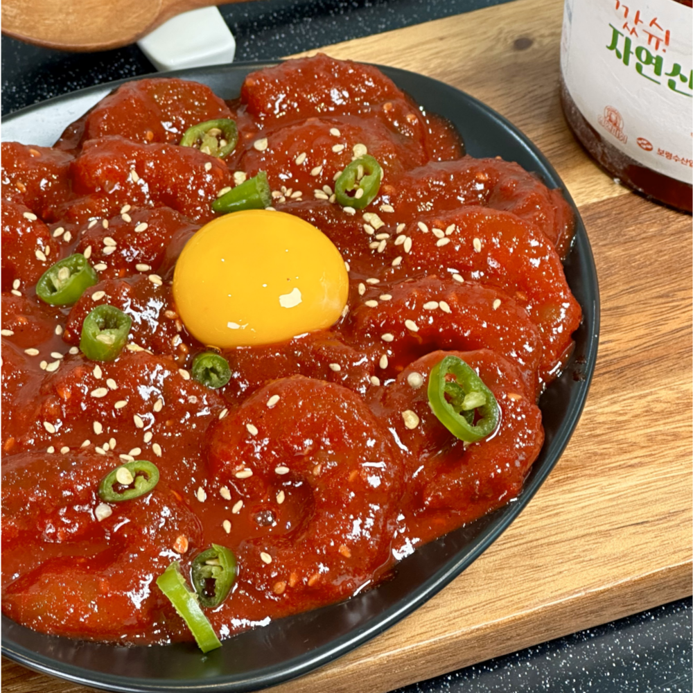 깠슈 자연산 대하장 간장 양념 깐새우장 500g 1kg - 상세 이미지 3