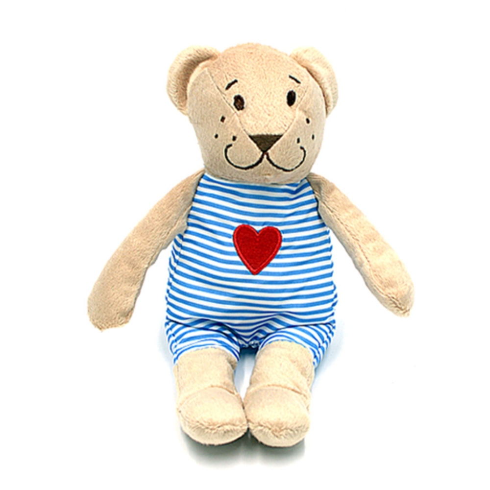 부드러운 곰인형 베이지 하트 21cm 세탁가능 봉제인형 선물용