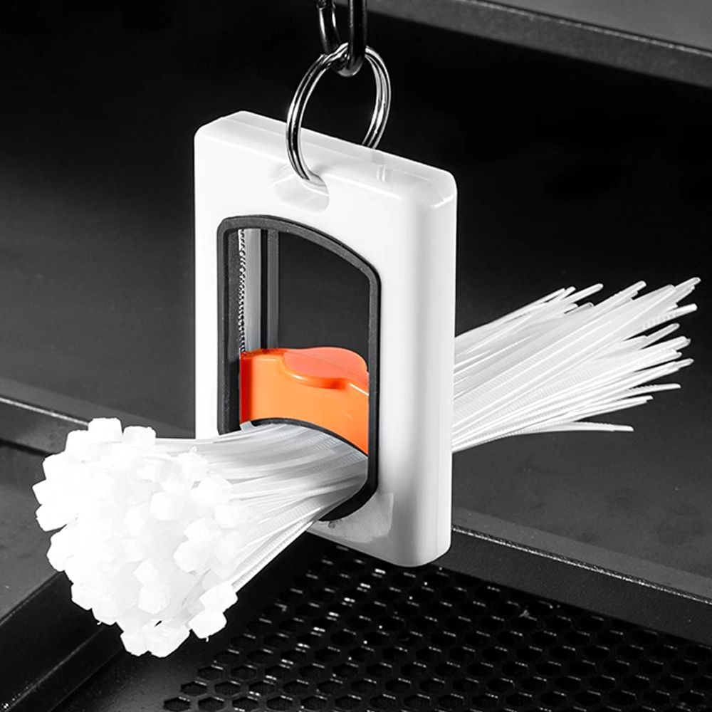 야광 케이블 타이 정리기 밴드 원터치 타이 홀더 마운트