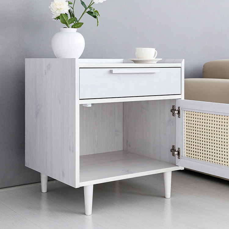 벤탄 사이드콘솔 CHM6558RT 585x520x650mm, 2단, 미들브라운 2257.3122 - 상세 이미지 4