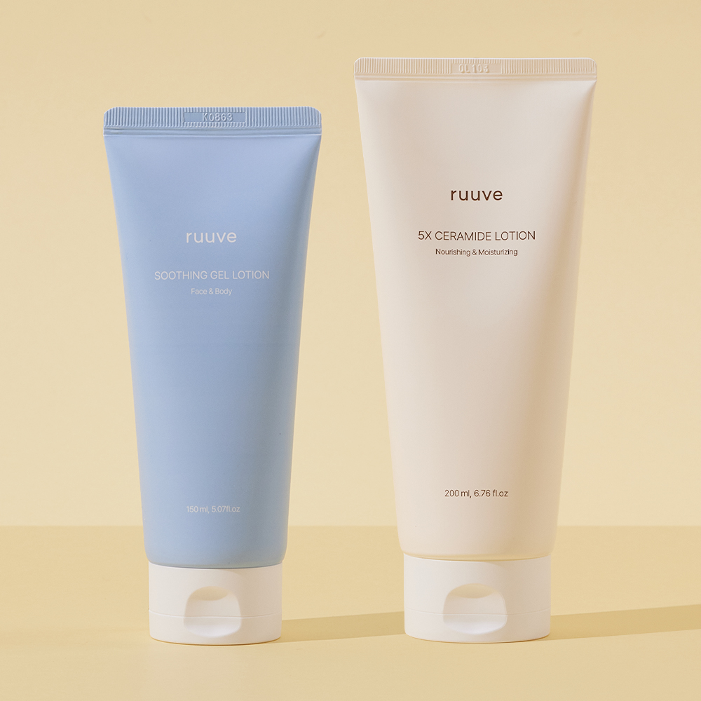 러베 100시간 세라마이드 아기 로션 200ml + 유기농 수딩 젤로션 150ml - 메인 이미지