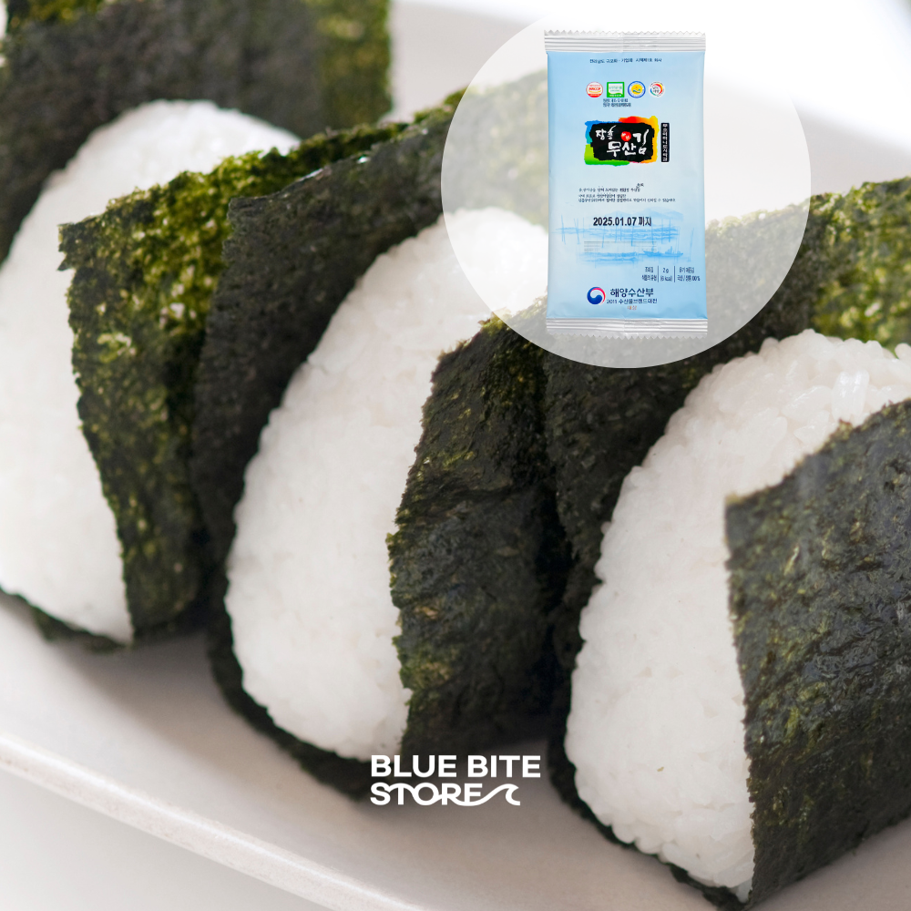 유기농 김 장흥무산김 2g 스시 구운김