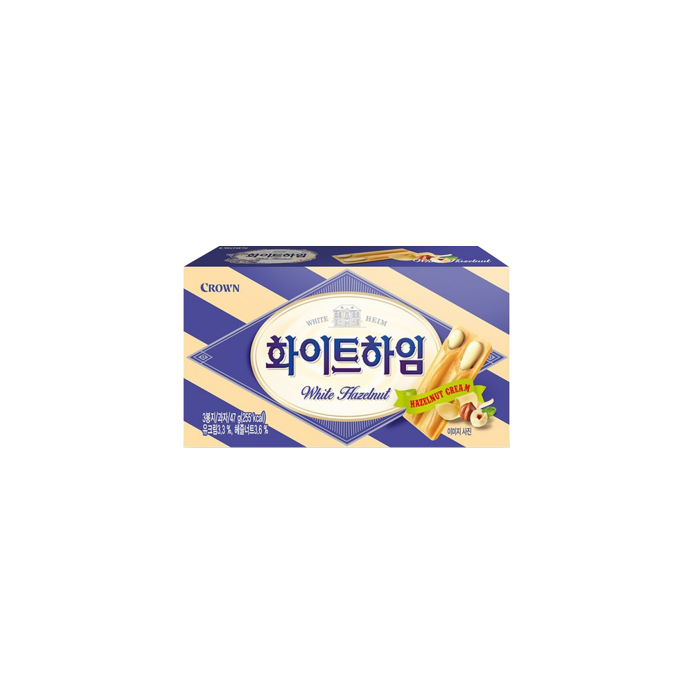 크라운 화이트하임 47g / 사무실 회사 회의 학교 간식 : 너만아는과자점