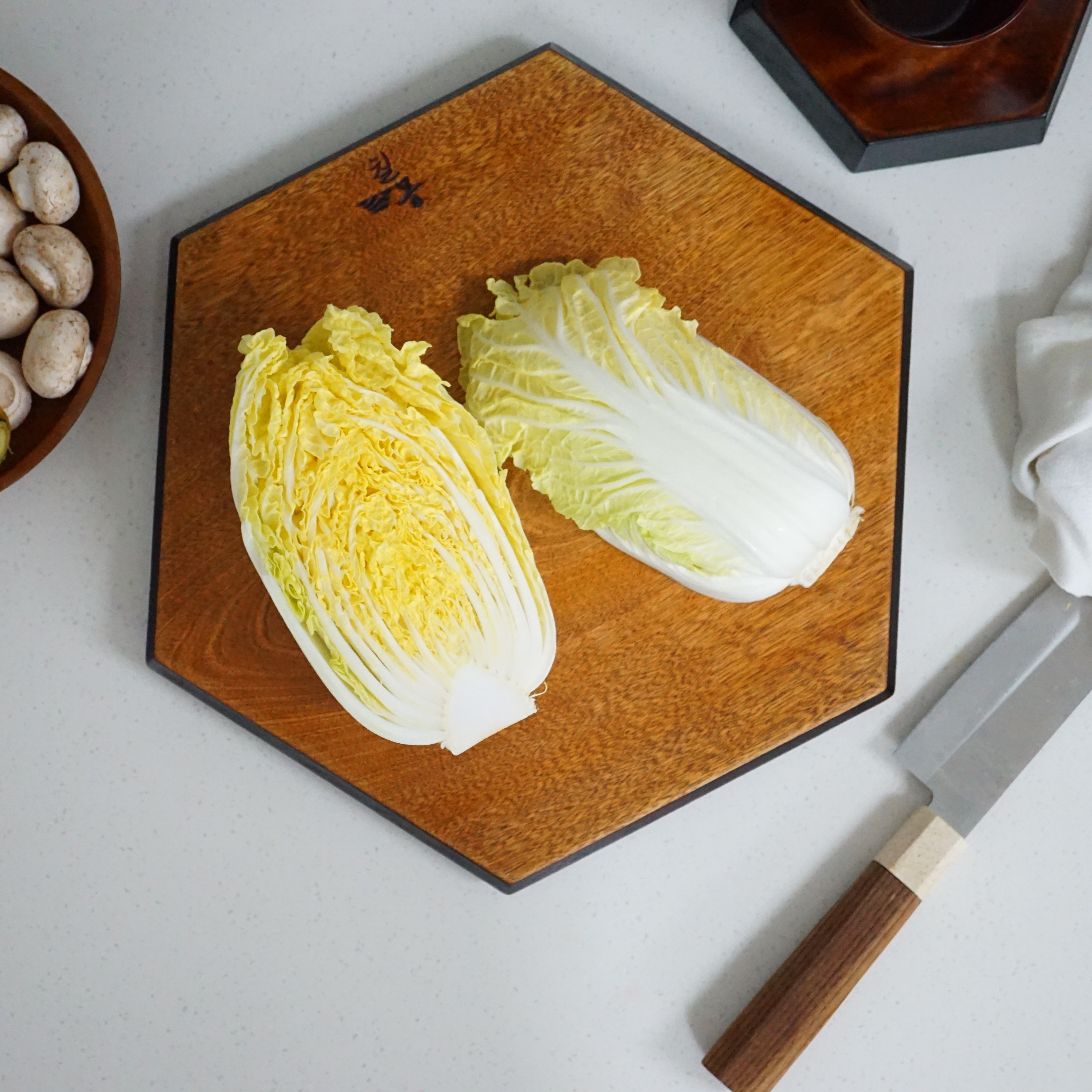 칠몽 옻칠 자작나무 플레이팅 도마 꿀 - 상품 이미지
