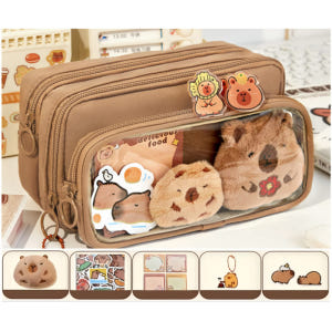 빌리네집 카피바라 필통 파우치 DIY 필꾸 실사용 후기 | 효과 있을까? - 상품 이미지 4