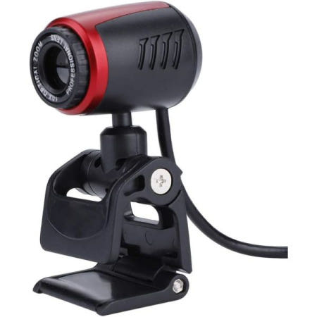 [해외]Ymiko Webcam, 360 USB2.0, PC 노트북 데스크톱용 MIC 16MP, 480p 화상 통화 녹음 회의
