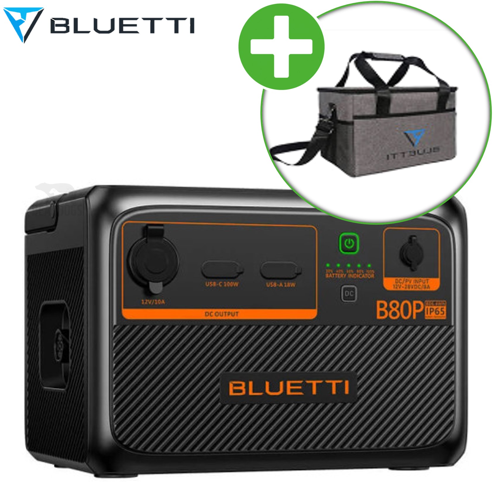 블루에티 파워뱅크 B80P 블루예티 bluetti 올인원 인산철 보조 배터리 806W