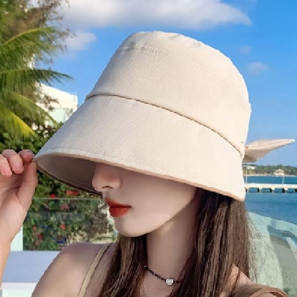 블랙 버킷햇 모자 연예인 벙거지 여행 모자