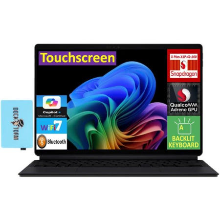 ASUS [해외]ASUS ProArt PZ13 2-in-1 AI 크리에이터 노트북 13.3 터치 OLED 3K 분리형 디스플레이(퀄컴 스냅드래곤 X 플러스 X1P-42-100, 16GB L