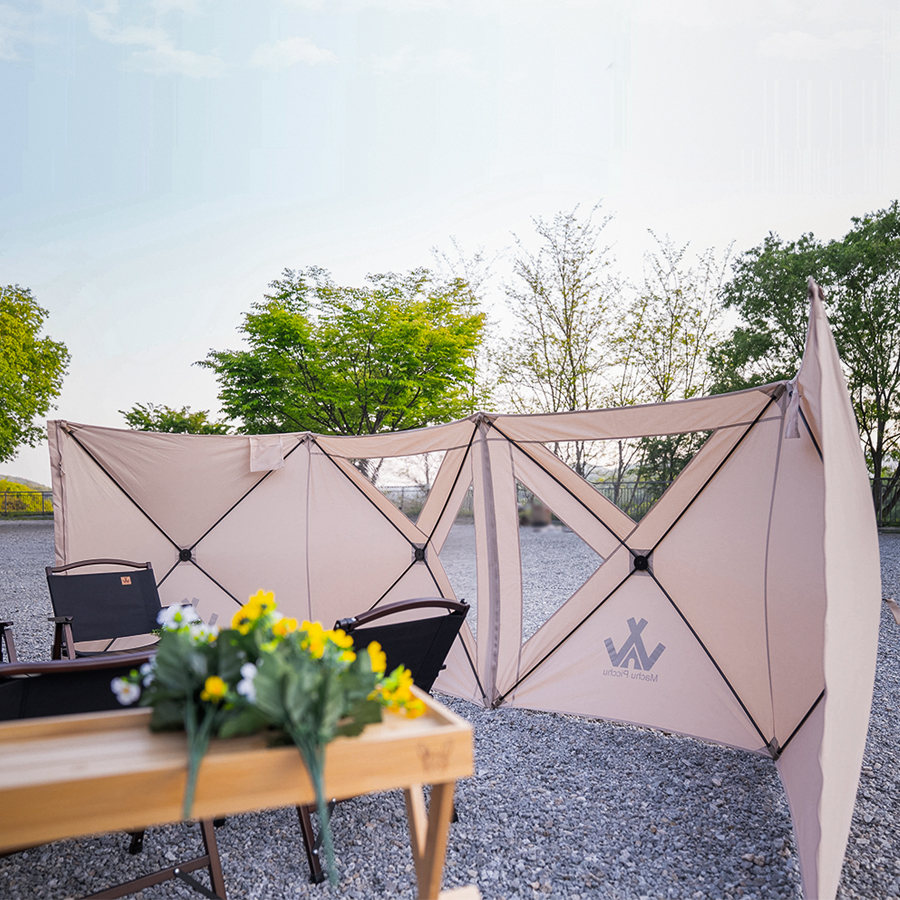 마추픽추 사이드월 윈드스크린 텐트 바람막이 가림막 면