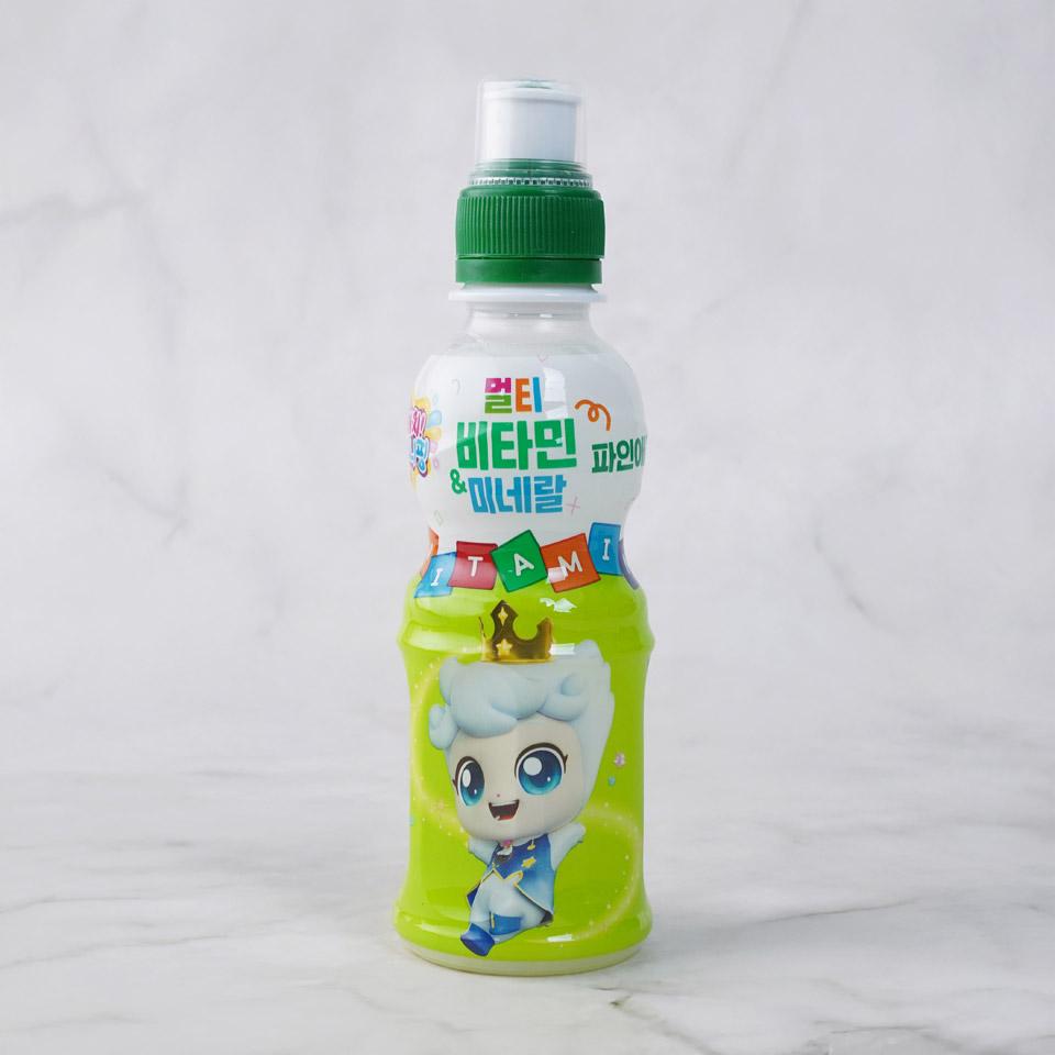 메가마트 웅진 캐치티니핑 멀티비타민 미네랄 파인애플맛 200ml - 메인 이미지