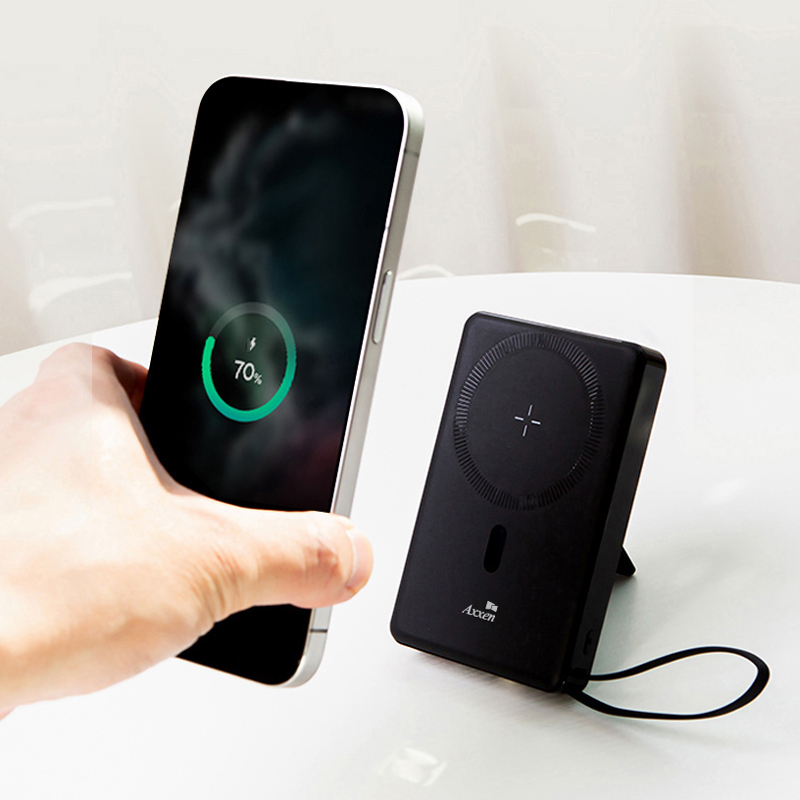 무료 인쇄 액센 애플 아이폰 맥세이프 고속 보조배터리 10000mAh - 상세 이미지 3