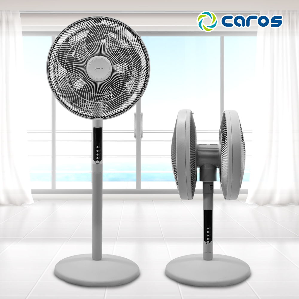캐로스 더블헤드 대형선풍기 업소용 360도 회전 양면선풍기 대형 공업용 산업용 40cm - 상세 이미지 3