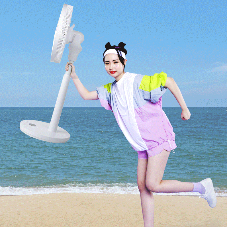 캐로스 무선선풍기 무소음 가정용 bldc 스탠드 선풍기 초미풍 사무실 이미지 7