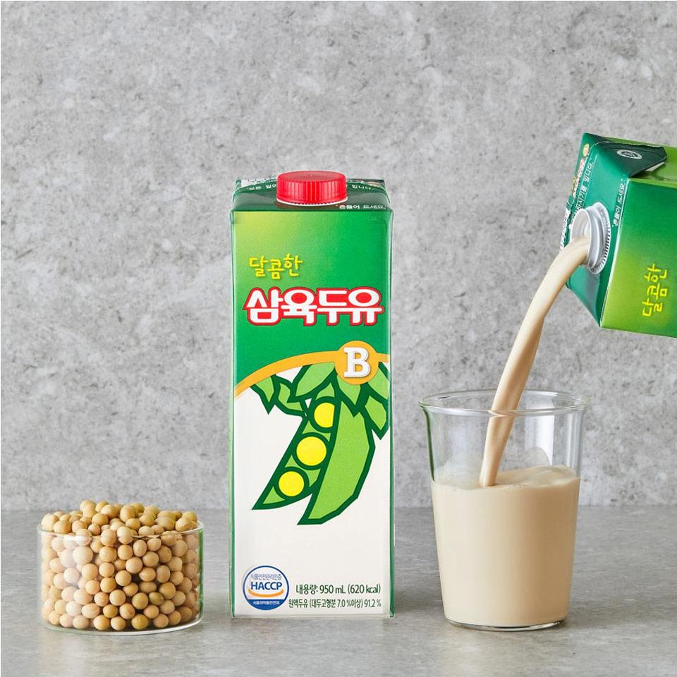 메가마트 삼육두유 달콤한 삼육두유B 950mlx12개 - 상품 이미지
