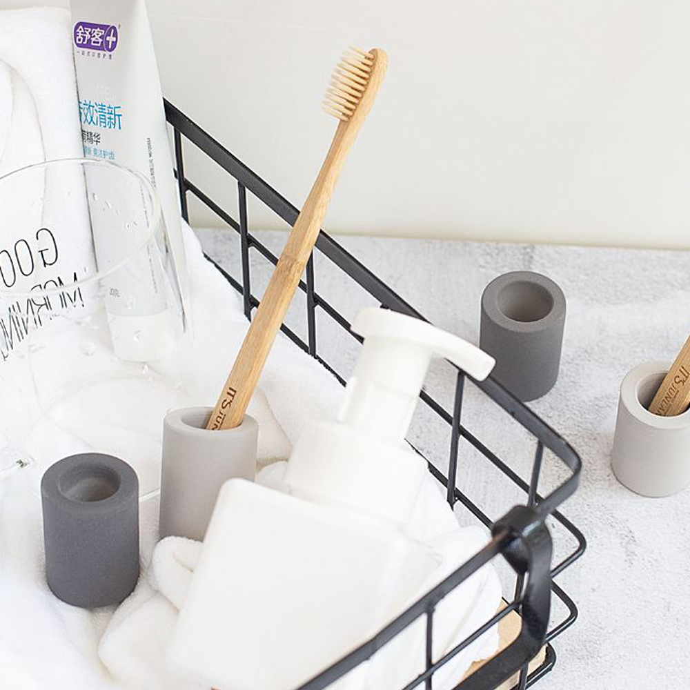 핫버튼 규조토 칫솔꽂이 무타공 욕실 칫솔걸이 거치